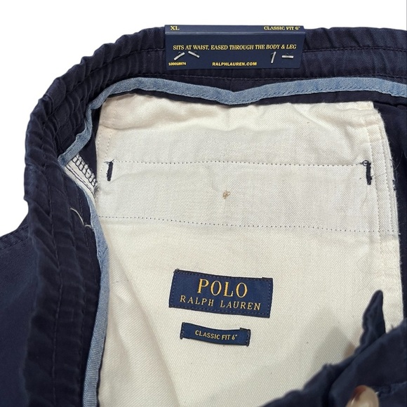 Polo Ralph Lauren Classic Fit Stretch Flat-Front 6" Inseam Shorts Size XL - Picture 11 of 12